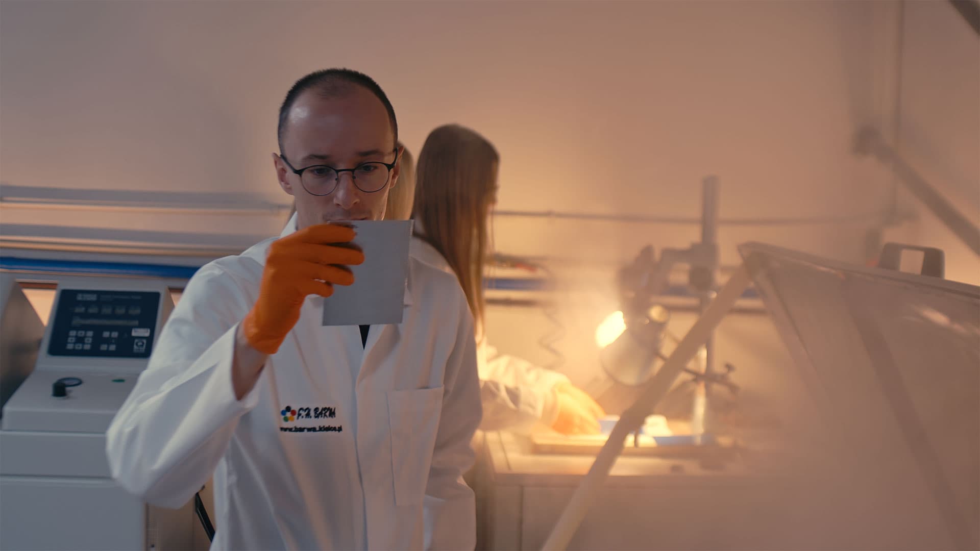 Zdjęcie pracowników laboratorium